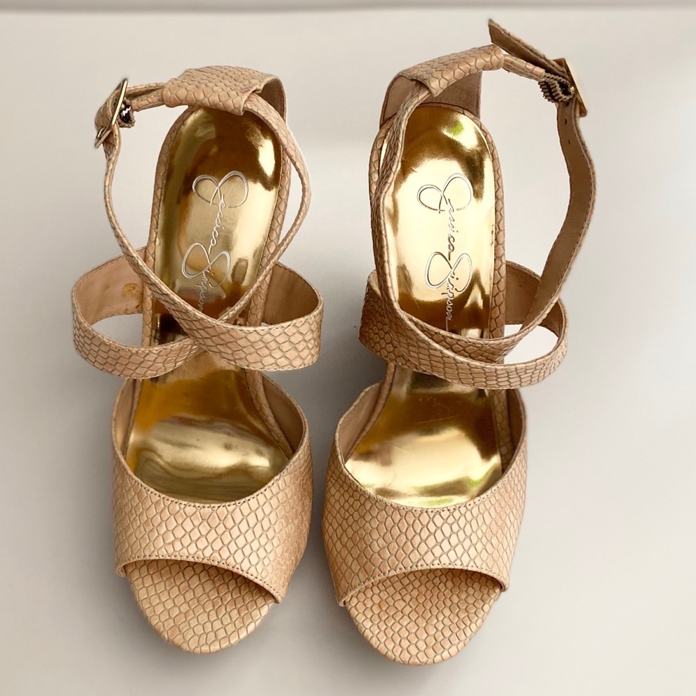 Jessica Simpson wedges